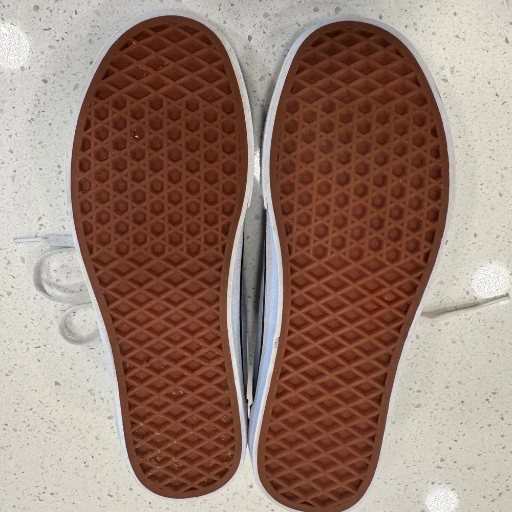 Vans Ward Sneakers Women 9.5 Multi Color Excellent Retro Skate Shoes